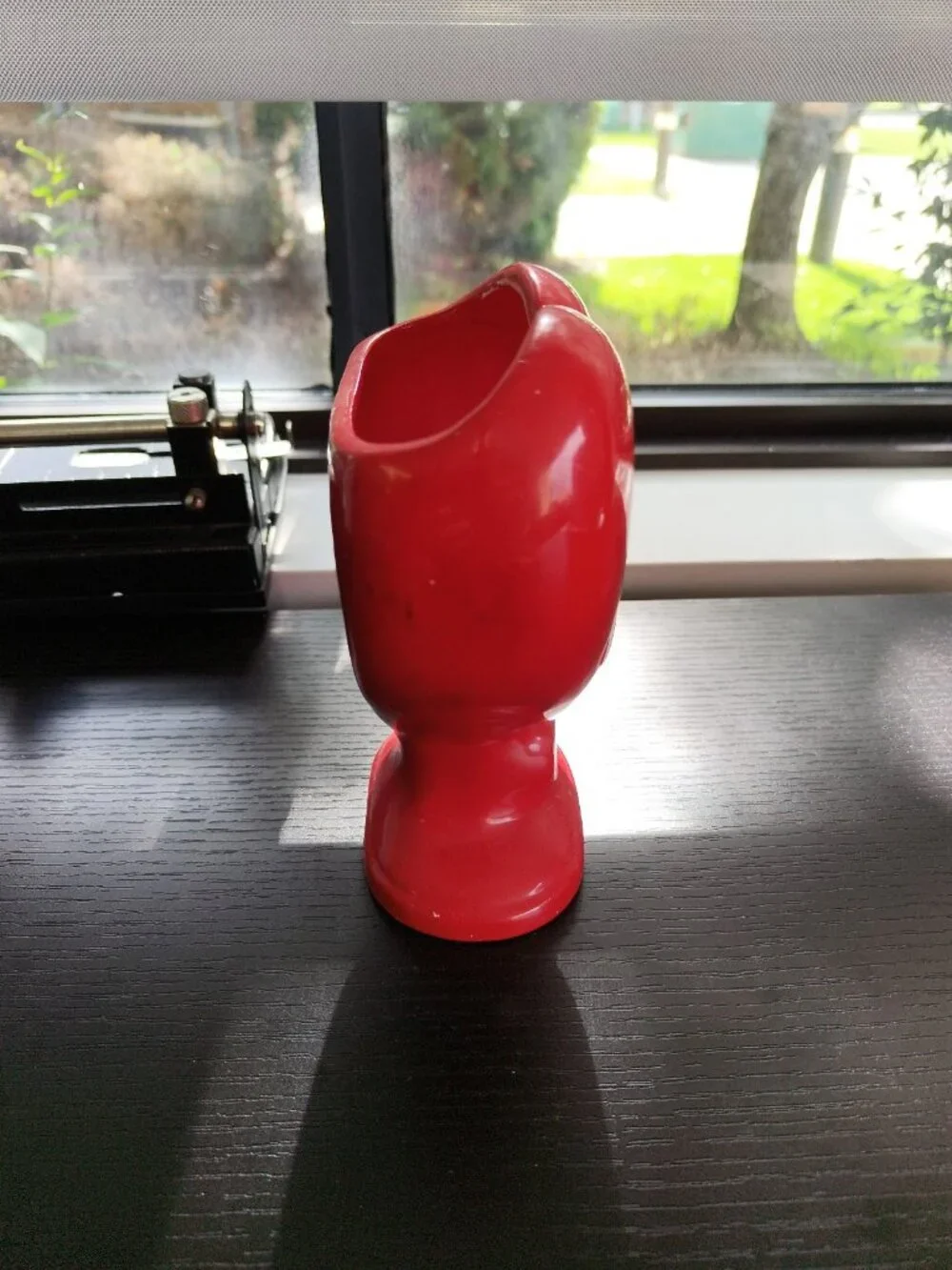 Vintage Relpo Valentines Heart Floral Vase Gift 70's #5933